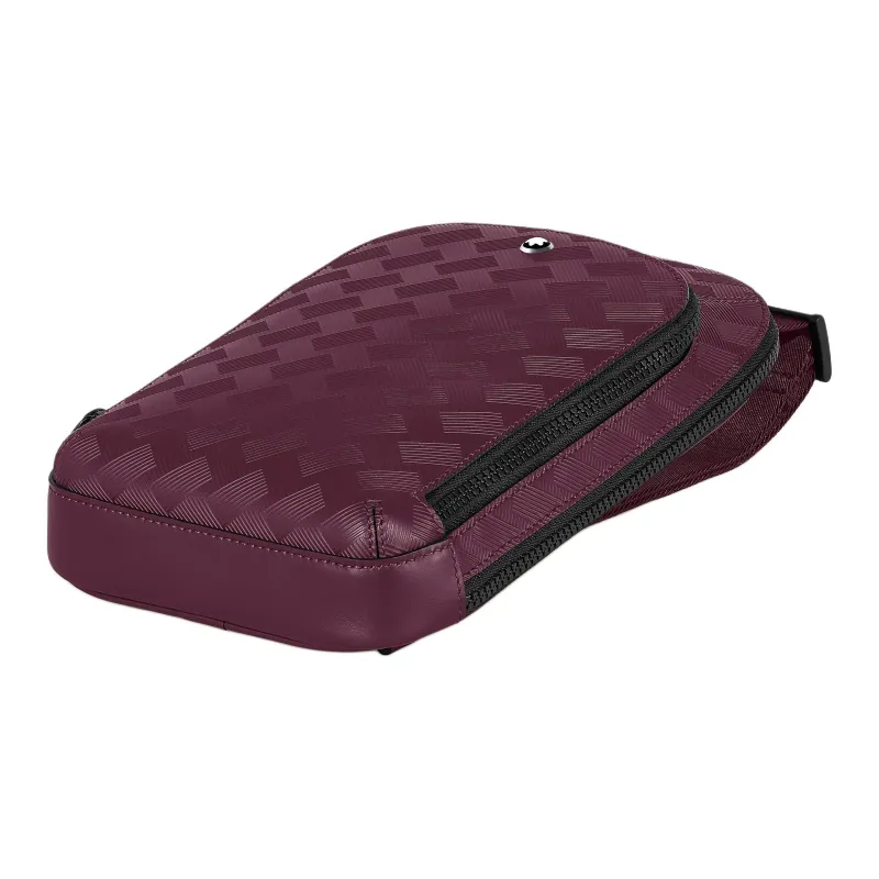 MONTBLANC Calfskin Crossbody Bag Women's Red-4