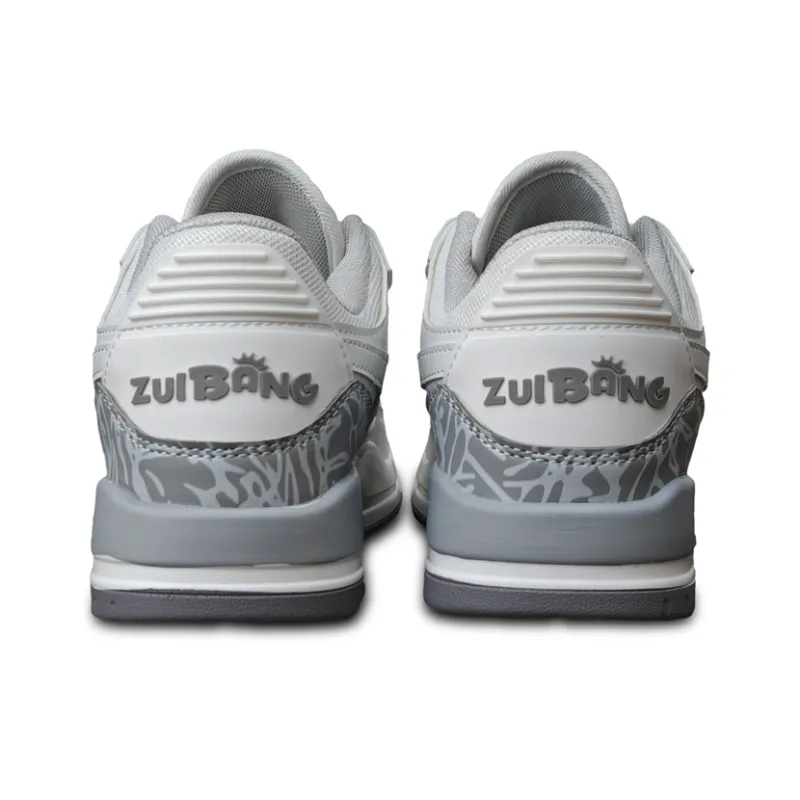 ZUIBANG Wear resistant And Lightweight Low Top Skateboard Shoes Unisex-3
