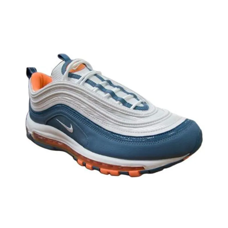 Nike Air Max 97 Anti Slip Wear Resistant Low Top Casual Shoes Unisex White-3