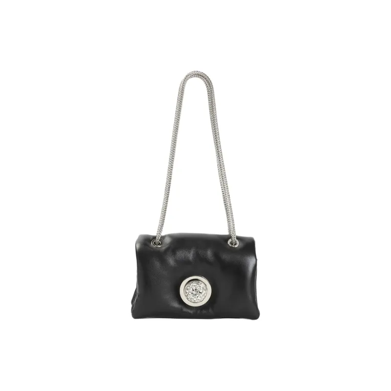 GIAMBATTISTA VALLI NAPPA Collaboration Leather Shoulder Bag Mini Women's Black-0