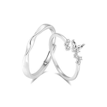 Master Kim Romantic Anniversary Confession Rings Unisex