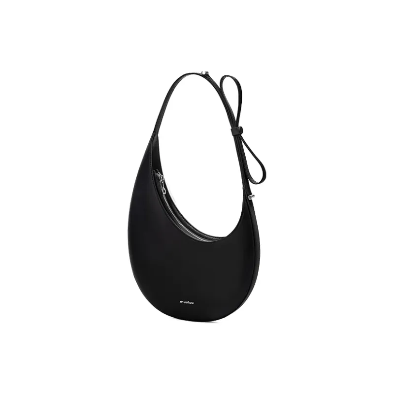 Muuluu Fabric Swan Crescent Bag For Girlfriend Shoulder Bag Medium Size Women's Multicolor-6