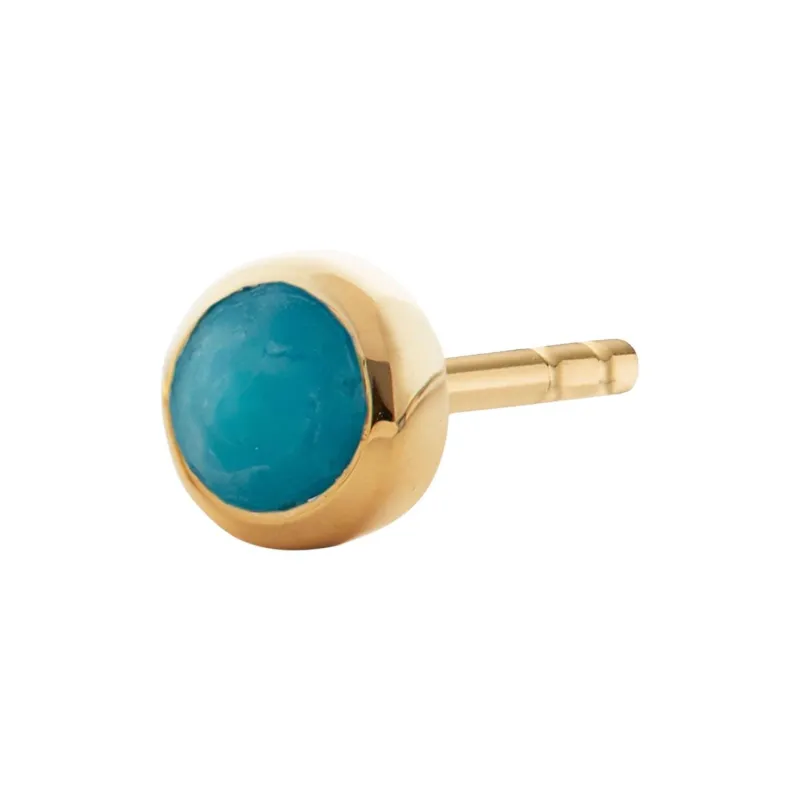 Monica Vinader Mini Gem Stud Earrings-1