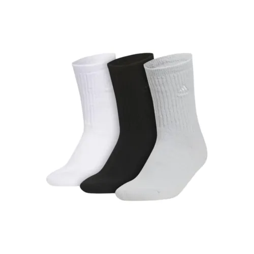 Adidas Free lux With AdiClub Cushioned Comfort Crew Socks 3 Pairs