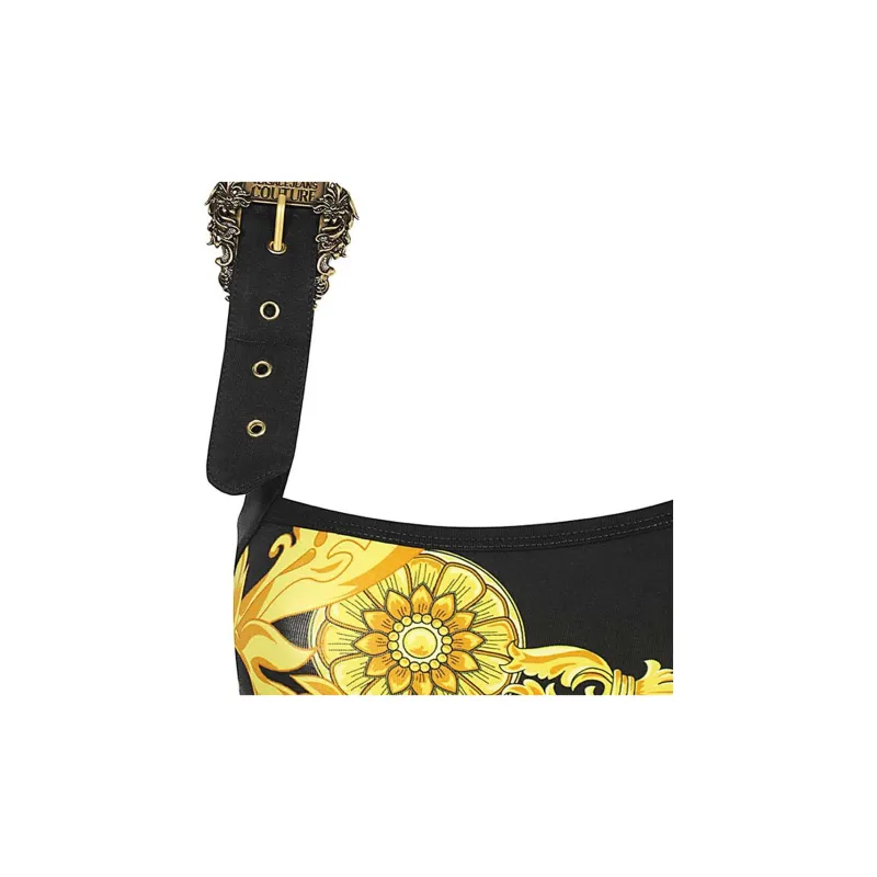 VERSACE JEANS COUTURE Logo print Buckle detail Top-2