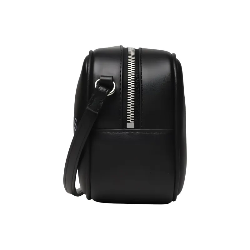 CALVIN KLEIN Polyurethane Shoulder Bag Crossbody Bag Small Size Women's Trendy Black-2