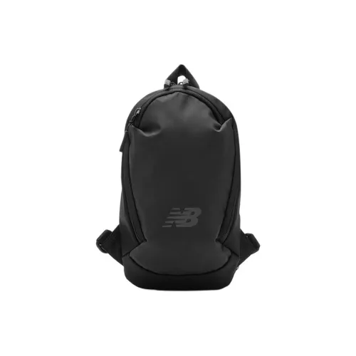 New Balance Nylon Shoulder Bag Crossbody Bag Small Size Unisex Black