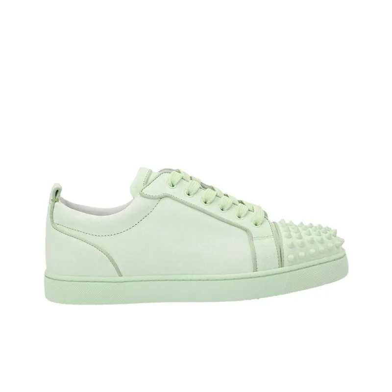 CL LUBOTING Louis Low Top Skateboard Shoes Men's Mint Green-1