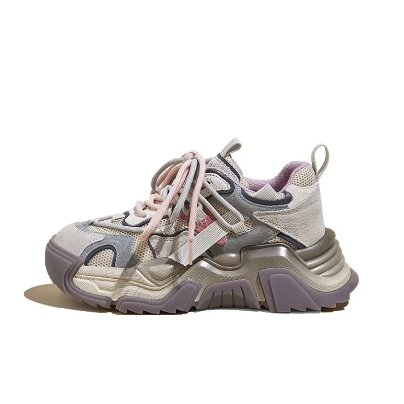 A Poinsettia Princess Low Top Chunky Sneakers Women's-0