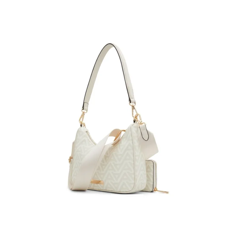 ALDO Artificial Leather Shoulder Bag Medium Size Women's Dark Mixed Color/Light Mixed Color/Blue-3