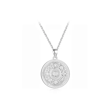 Bailijin S999 Fine Silver Sterling Silver Necklaces Unisex
