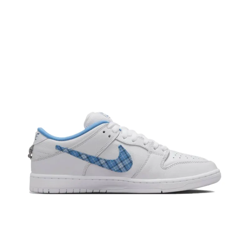 Nike SB Dunk Low Pro X Nicole Hause White And University Blue-1