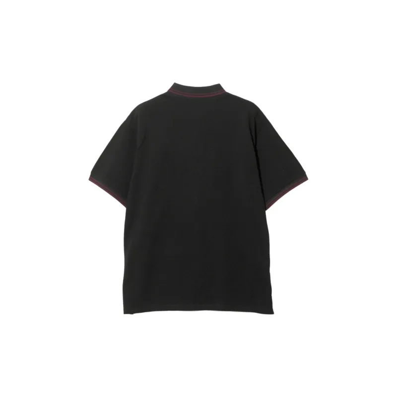 Needles FW24 Polo Shirt Unisex Black-1