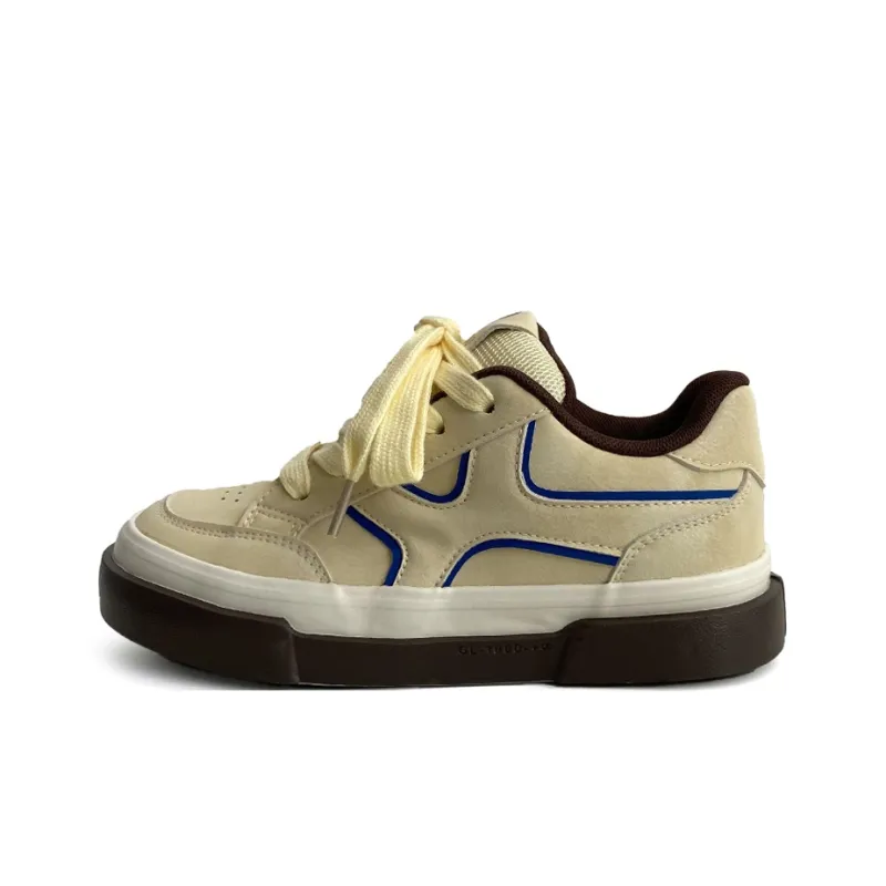 N6N8 Slip-Resistant Lightweight Breathable Low-Top Skateboard Shoes Women's-4