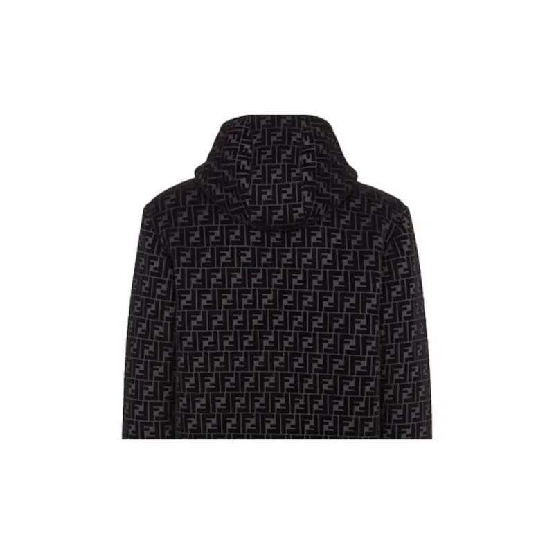 FENDI Sweatshirts Men Black-5