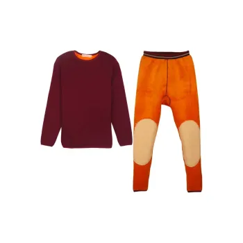Cotton Gene Thermal Set Women's Violet