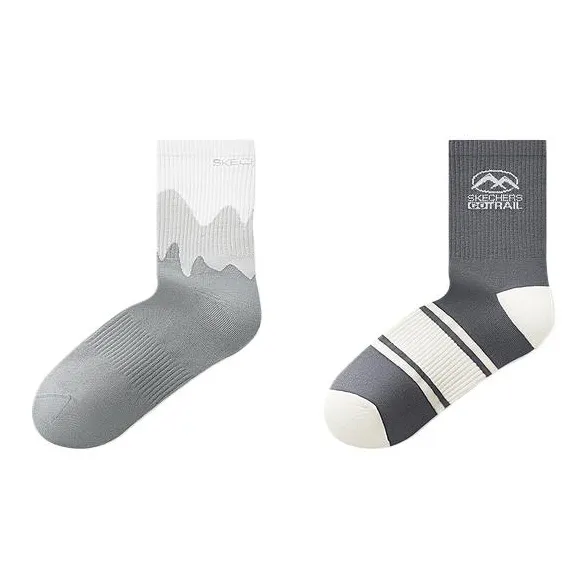 Skechers Mid Calf Socks Men's 2 Pack-0
