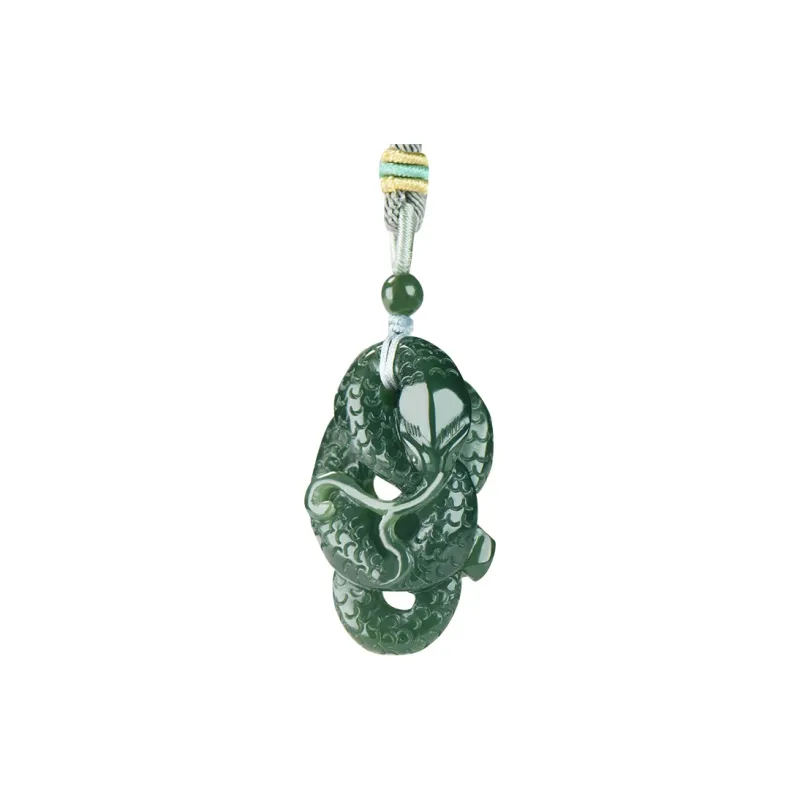 KUNYUYAO Hetian Jade Pendants White Jade Unisex-0