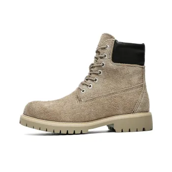 Chi Wolf Short Martin Boot Men's Khaki