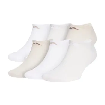 Adidas Free Shipping With AdiClub Athletic Cushioned No Show Socks 6 Pack