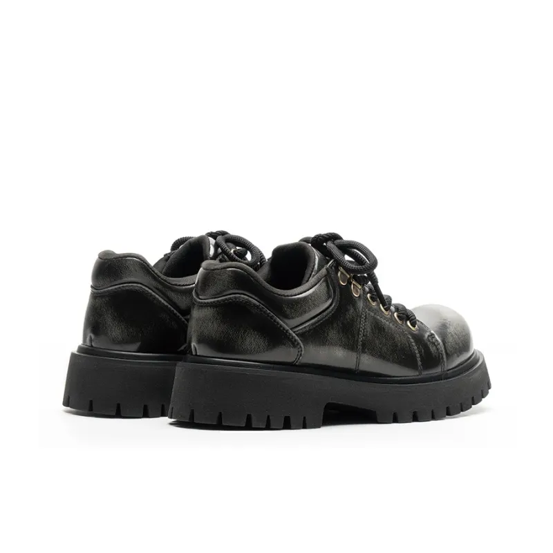Mule Donkey Casual Single Shoes Women's Black-3