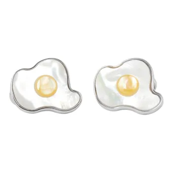 Paul Smith Mother Of Pearl Cufflinks Men's Silver