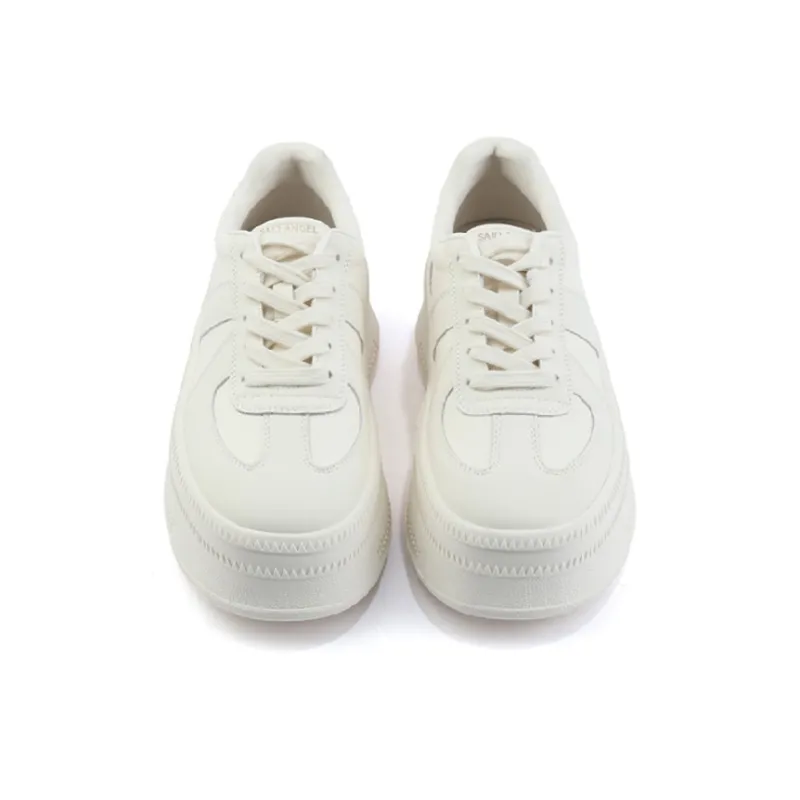 Uinnate Low-Top Skateboard Shoes Women's Beige-2
