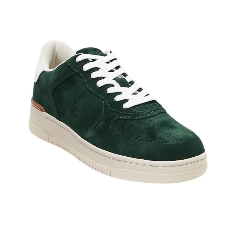 Polo Ralph Lauren Court Low-Top Skateboard Shoes Men's Green-2