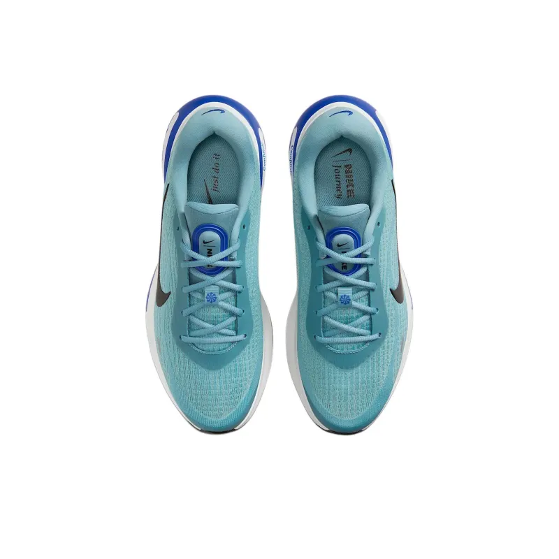 Nike Journey Run Anti Slip Wear Resistant Low Top Running Shoes Men's Blue-3