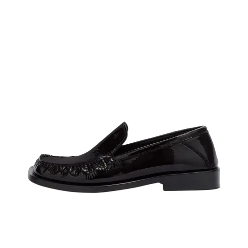 The Attico Charles Square-Toe Loafers Women's
