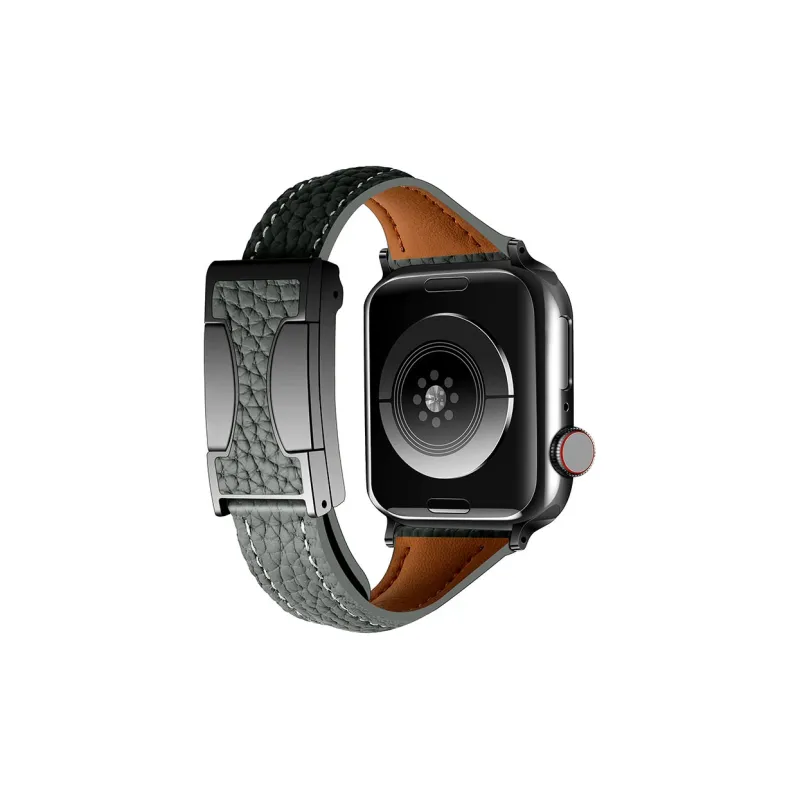 ZHENGGUANG Watch Band Apple Compatibility Genuine Leather Material-5