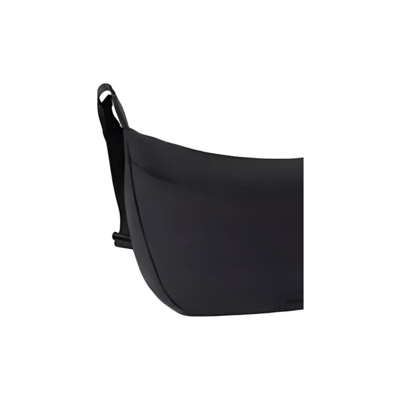 FILA FUSION Fabric Dumpling Bag, Shoulder Bag, Crossbody Bag Extra Small Unisex Black-4