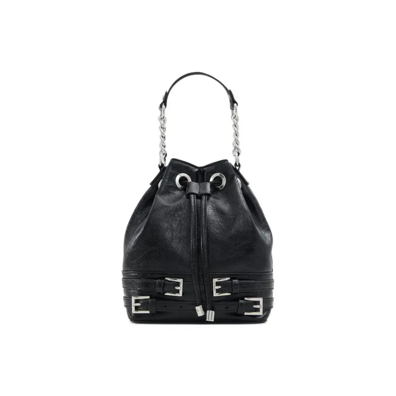 ALDO Artificial Leather Bucket Bag Handbag Trumpets Women's Multicolor-3