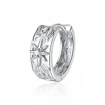 Lang Wind S925 Silver Earrings Unisex