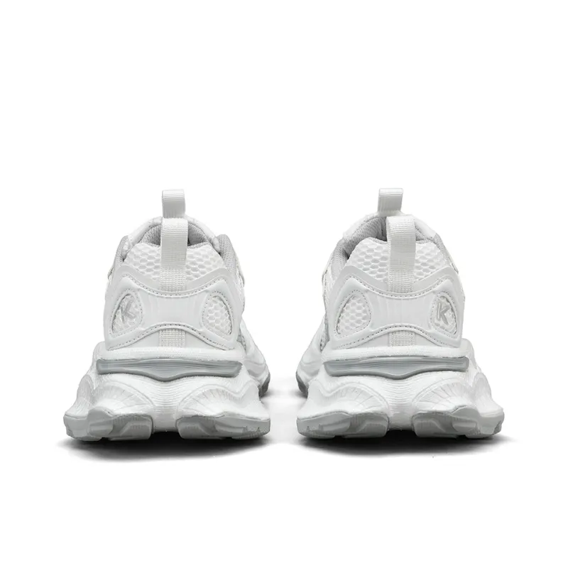 SK.TRIP Cushioned Wear-Resistant Supportive Lightweight Height Increasing Low-Top Running Shoes Unisex Titanium Gray-2