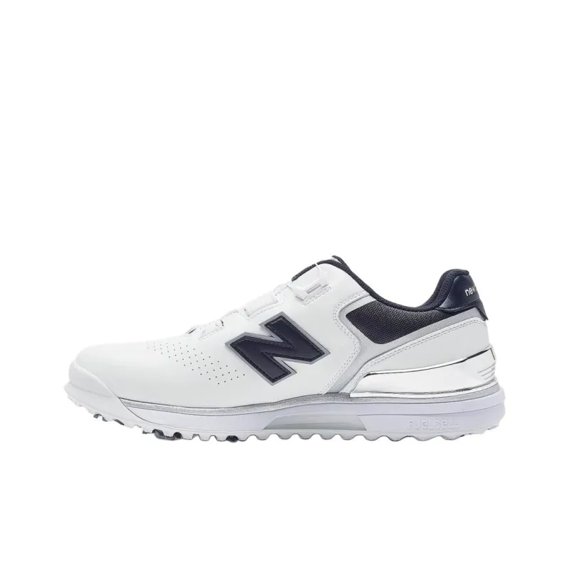 New Balance NB 3000 Anti Slip Wear Resistant Low Top Golf Shoes Men's White Blue-2