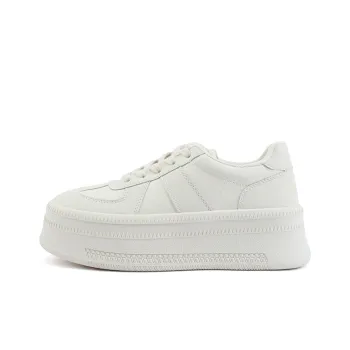 Uinnate Low-Top Skateboard Shoes Women's Beige