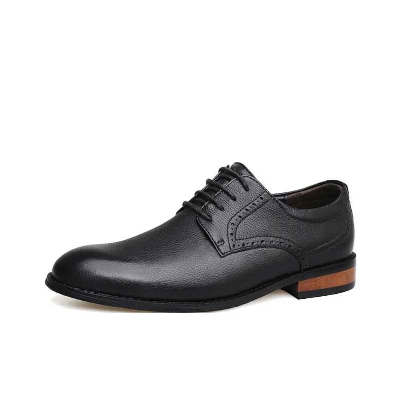 Qiandongmeili Casual Shoes Men's Black-1