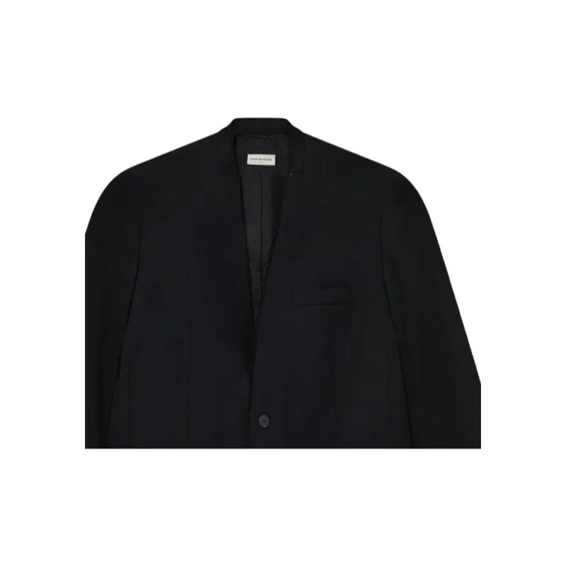 DRIES VAN NOTEN Jackets & Coats Men's Black-3