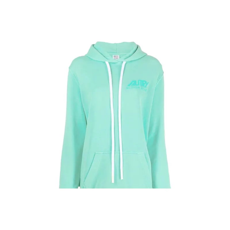 AUTRY Tonal Logo Print Hoodie-4