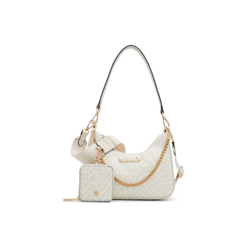 ALDO Artificial Leather Shoulder Bag Medium Size Women's Dark Mixed Color/Light Mixed Color/Blue-2