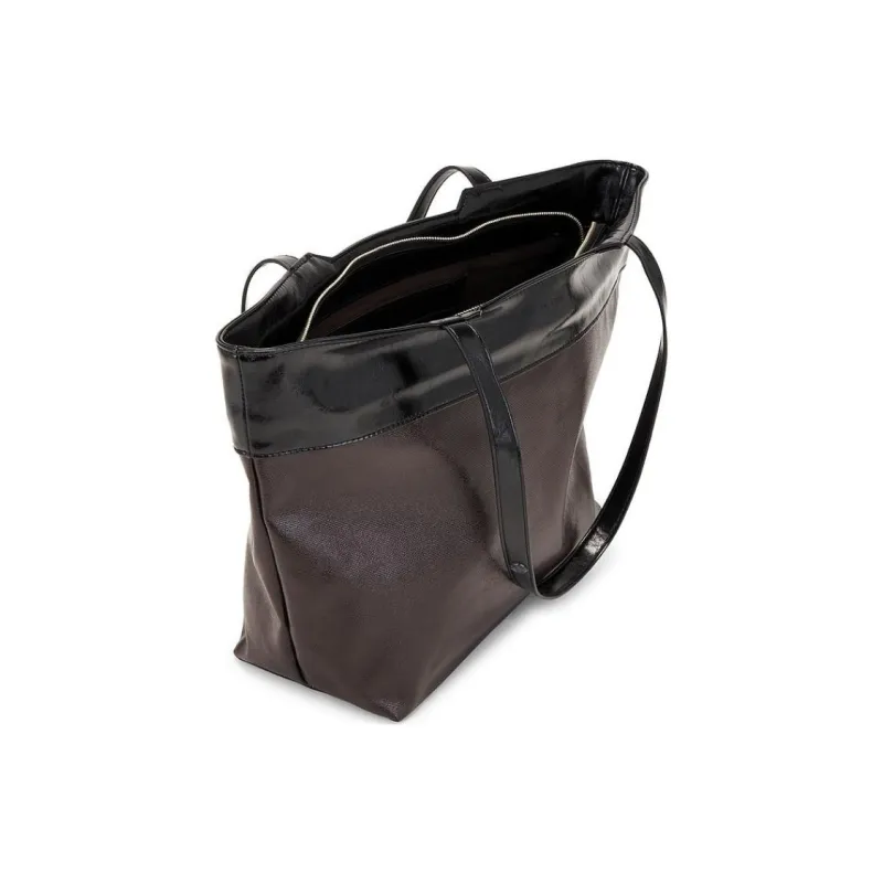 RAG&BONE Artificial Leather Tote Bag Shopping Bag Shoulder Bags Regular Unisex Black-3