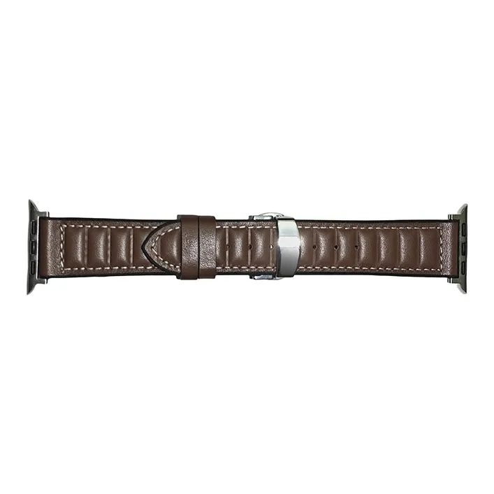 ZHENGGUANG Watch Band Apple Compatibility Genuine Leather Material-1