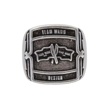 TEAM WANG Choices Crossed Flag Ring