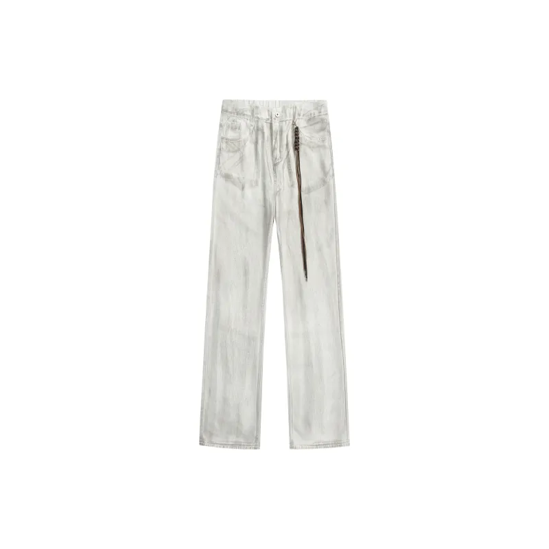 Mackyo Jeans Unisex Dirty White-6