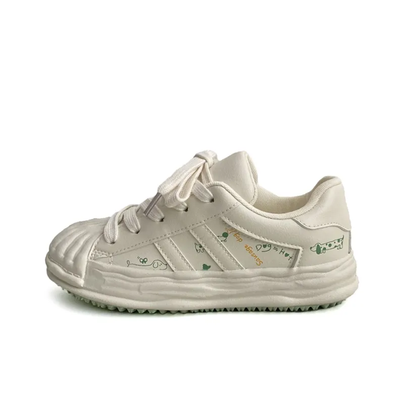 N6N8 Anti-Slip And Wear-Resistant Lightweight Low-Top Skateboard Shoes Women's-3