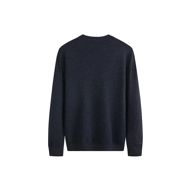 FIRS Knitwear Men Navy Blue-1