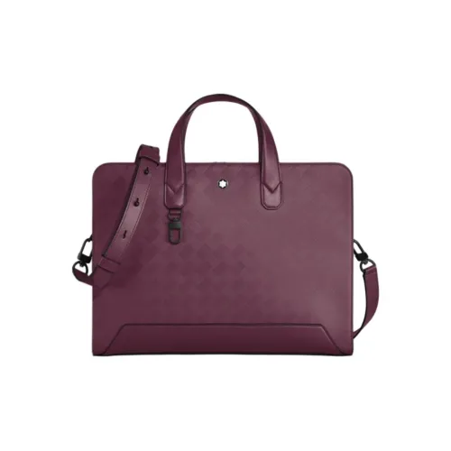 MONTBLANC Calfskin Briefcases Women's Red