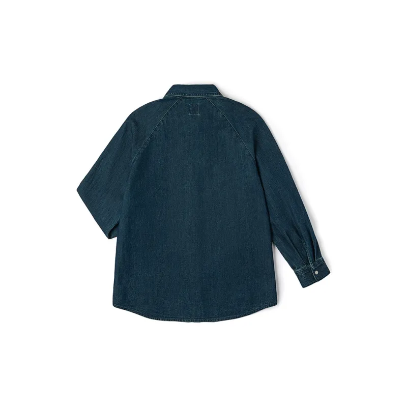 Lee SS25 Shirt Women's Vintage Dark Blue-1