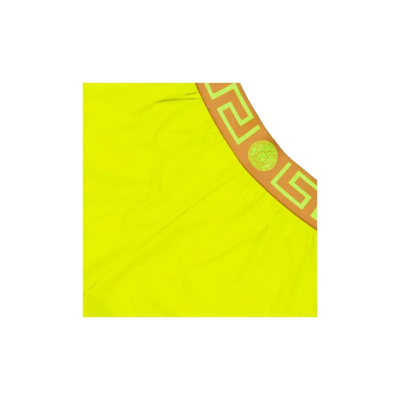 VERSACE Casual Shorts Women's Camel Yellow-4